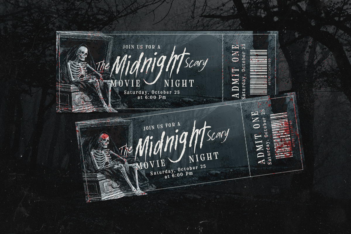 Dark Midnight – Horror Raw Brush, a Handwritten Font by Letterhend Studio (Photo 9 of 9)