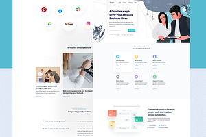 Digital Agency Web Landing Page