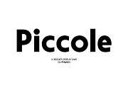 Piccole Font, a Sans Serif Font by Glyphminds Studios (Thumbnail 1 of 10)