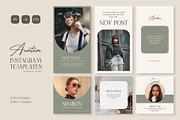 AUNTM INSTAGRAM TEMPLATE, a Social Media Template by Compaq_Creative (Thumbnail 1 of 14)