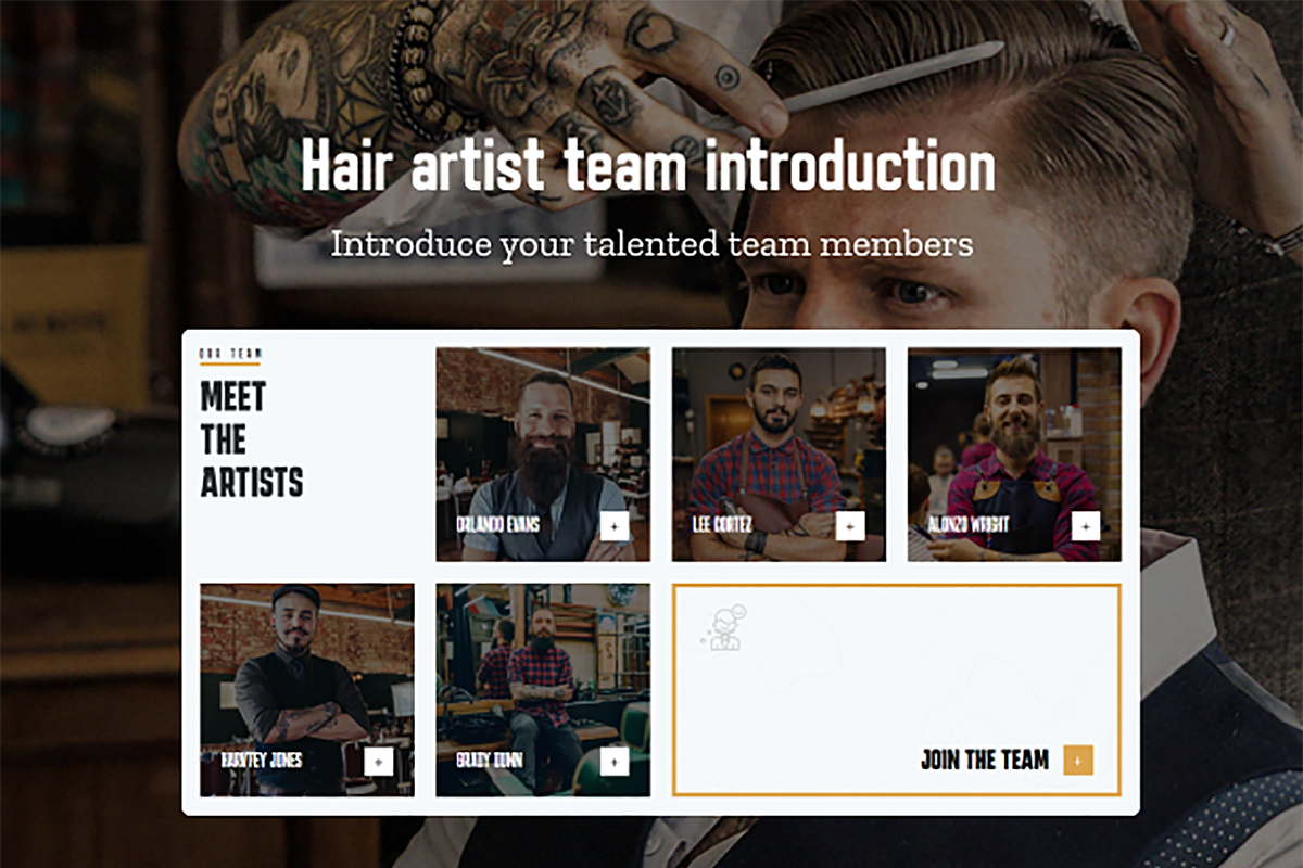 Ap Barbero Hairsalon Shopify Theme, a Landing Page Template by apollotheme (Photo 8 of 9)