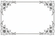 Elegant Floral Border Vector, an Illustration by BIPLOB EXPERT (Thumbnail 9 of 9)