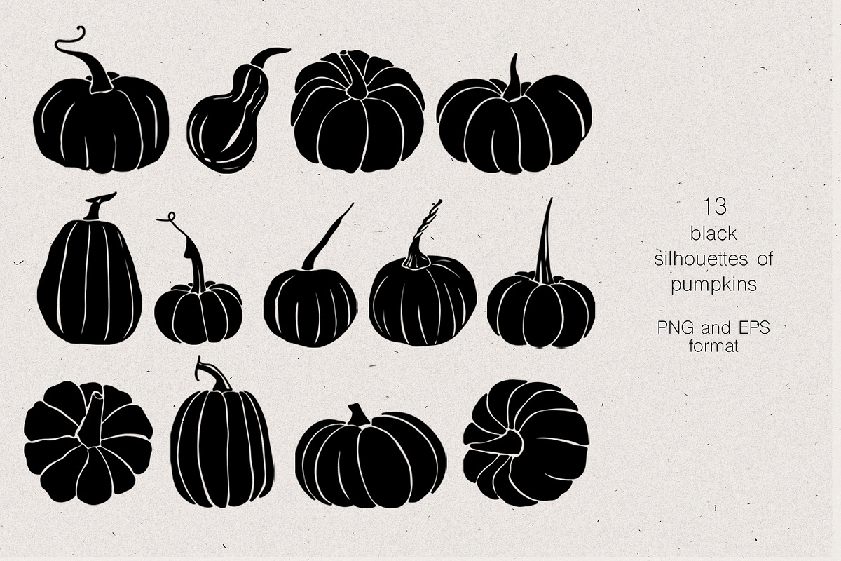 Pumpkins. Graphic collection, an Object Graphic by Vera●Suleimanova (Photo 10 of 14)