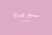 North Avenue Script, a Script Font by Beck McCormick (Thumbnail 1 of 10)