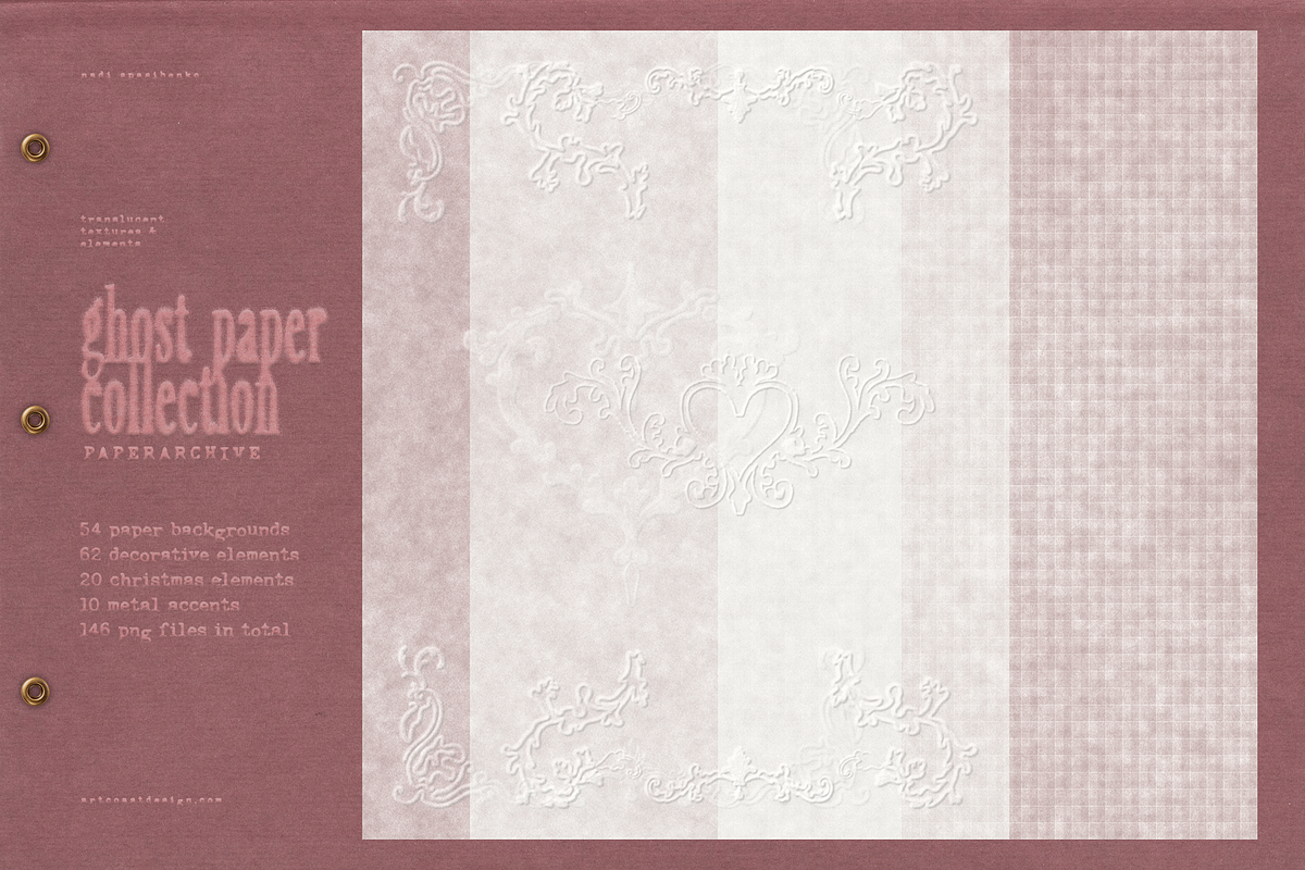 Ghost Paper — Textures & Elements, a Texture Graphic by nadispasibenko (Photo 9 of 13)