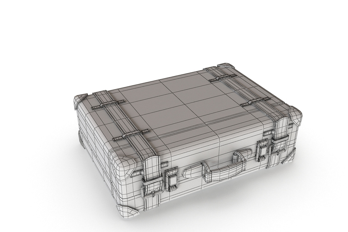 Suitcase, an Object 3D Model by Tedi Permana (Photo 9 of 12)