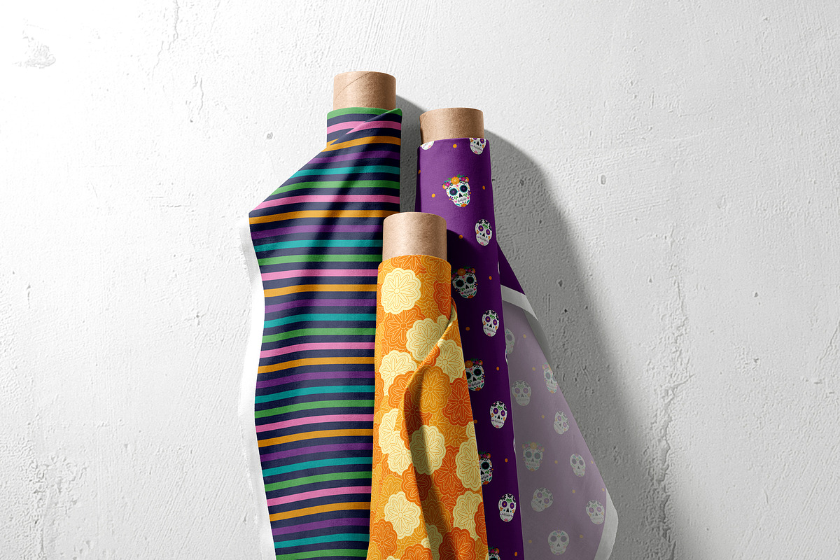 Day of the Dead Set, a Pattern Graphic by Studio Cien Epochs (Photo 5 of 6)