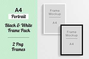 A4 Portrait Frame Pack