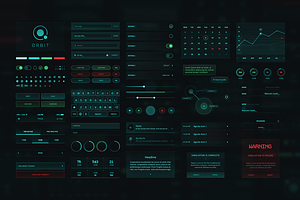 Orbit SciFi UI Kit