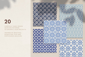 Islamic Moroccan Seamless Patterns