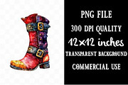 Watercolor Piratecore Clipart, an Illustration by Designking (Thumbnail 4 of 5)