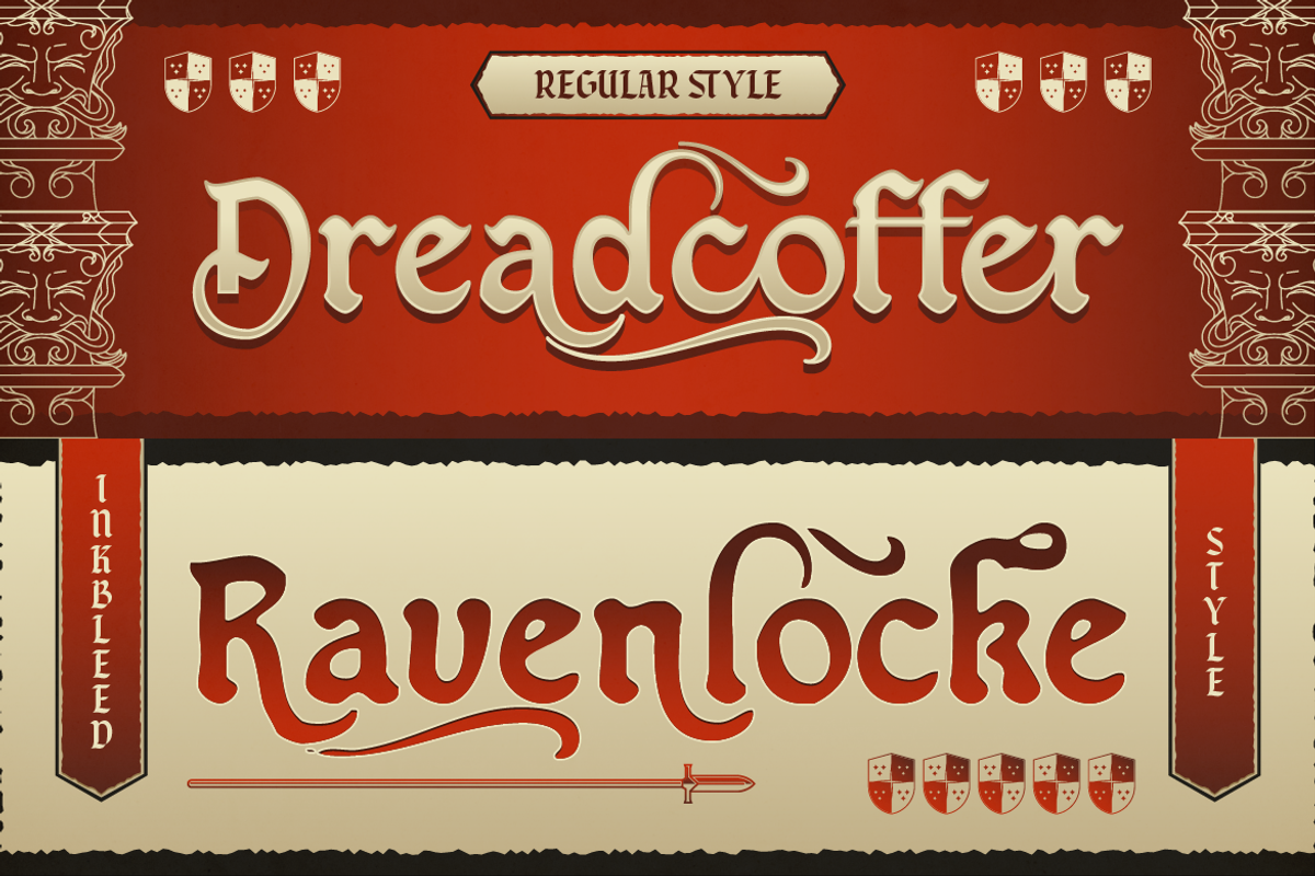 Blacher, a Blackletter Font by Burntilldead (Photo 4 of 11)