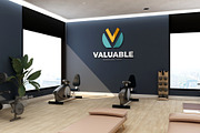 Gym Wall Logo Mockup PSD, a Product Mockup by Ayy (Thumbnail 10 of 24)