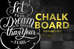 Chalkboard Textures Effect