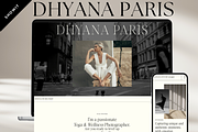 Showit Website Template I Dhyana, a Websites & App Template by YogaBizLab (Thumbnail 1 of 5)