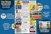 2 Page Newspaper Template, a Flyer Template by Newspaper Templates (Thumbnail 5 of 7)