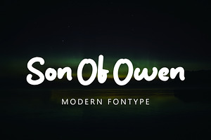 Son Of Owen, a Handwritten Font by HaKi Studio
