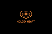 Golden Heart_logo, a Branding & Logo Template by NicklancerShop (Thumbnail 2 of 3)