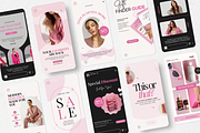 Ecommerce Instagram Templates Canva, a Social Media Template by DigiPax (Thumbnail 5 of 10)