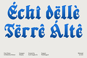 CS Rebelion Drawn, a Blackletter Font by Craft Supply Co. (Thumbnail 6 of 8)