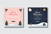Christmas Social Media Post, a Social Media Template by MightyDesign (Thumbnail 5 of 8)