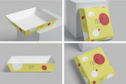 Paper Food Tray Mockups, a Household Mockup by megostudi0 (Thumbnail 1 of 6)