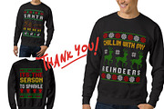 Ugly Christmas Sweater Designs, an Illustration by Expose_Adam (Thumbnail 7 of 7)