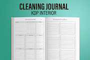 Cleaning Journal KDP Interior, a Templates & Theme by MatiArtShop (Thumbnail 1 of 2)