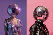 41 Disco ball heads, a Person Photo by Handmadefont (Thumbnail 7 of 9)