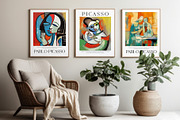 Art Print Poster Inspired by Picasso, a Decorative Illustration by Vibrand Studio (Thumbnail 7 of 14)