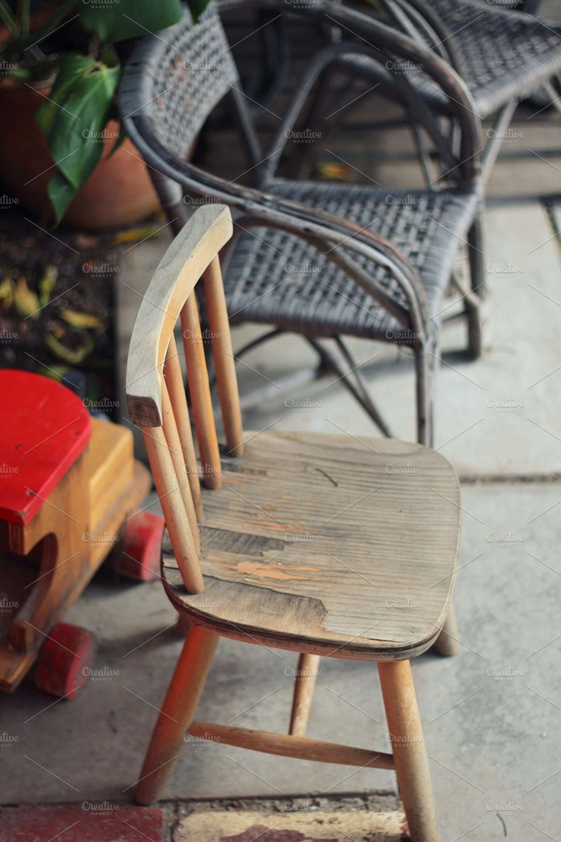 A Kid's Chair, a Person Photo by PepPhelan