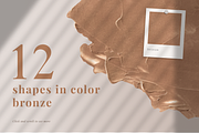 Acrylic abstract shapes part I, a Texture Graphic by Helen Halik art (Thumbnail 4 of 7)