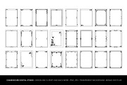 Vector Simple Vintage Vector Frames, a Decorative Illustration by Pingebat (Thumbnail 3 of 10)