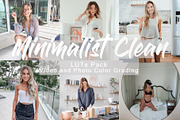 Minimalist Clean - LUTs Pack, a Preset Add-On by CineMart (Thumbnail 1 of 11)