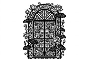 50 Floral French Window Ornament, a Decorative Illustration by Amazin_art (Thumbnail 24 of 24)