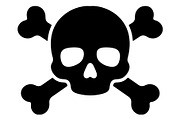Pirate Skull Vector Icon, an Object Graphic by Gfx_Store (Thumbnail 8 of 14)