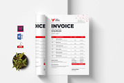 Invoice Template, a Stationery Template by design_hut (Thumbnail 1 of 3)