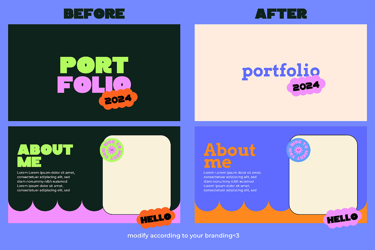 Bold Portfolio Template 1 - 2024, a Presentation Template by othersbyalex (Photo 7 of 10)