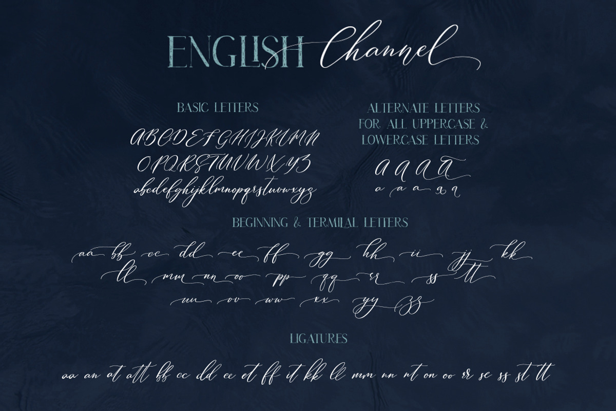 English Channel. Duo Font., a Serif Font by Red Ink (Photo 14 of 15)