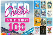 100 Keep Chillin' T-Shirt Designs, an Illustration by TSV Art Collective (Thumbnail 1 of 26)