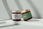 Glass Jar Mockups, a Cups & Container Mockup by graphic_keY (Thumbnail 3 of 9)