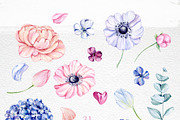 Watercolor Gentle Pastel Flowering, an Illustration by S_ARTLOVE (Thumbnail 2 of 7)