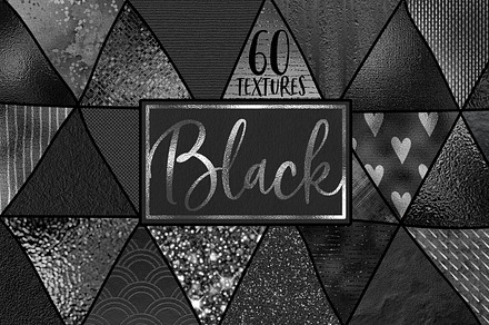 Black Textures, a Texture Graphic by Paper Farms