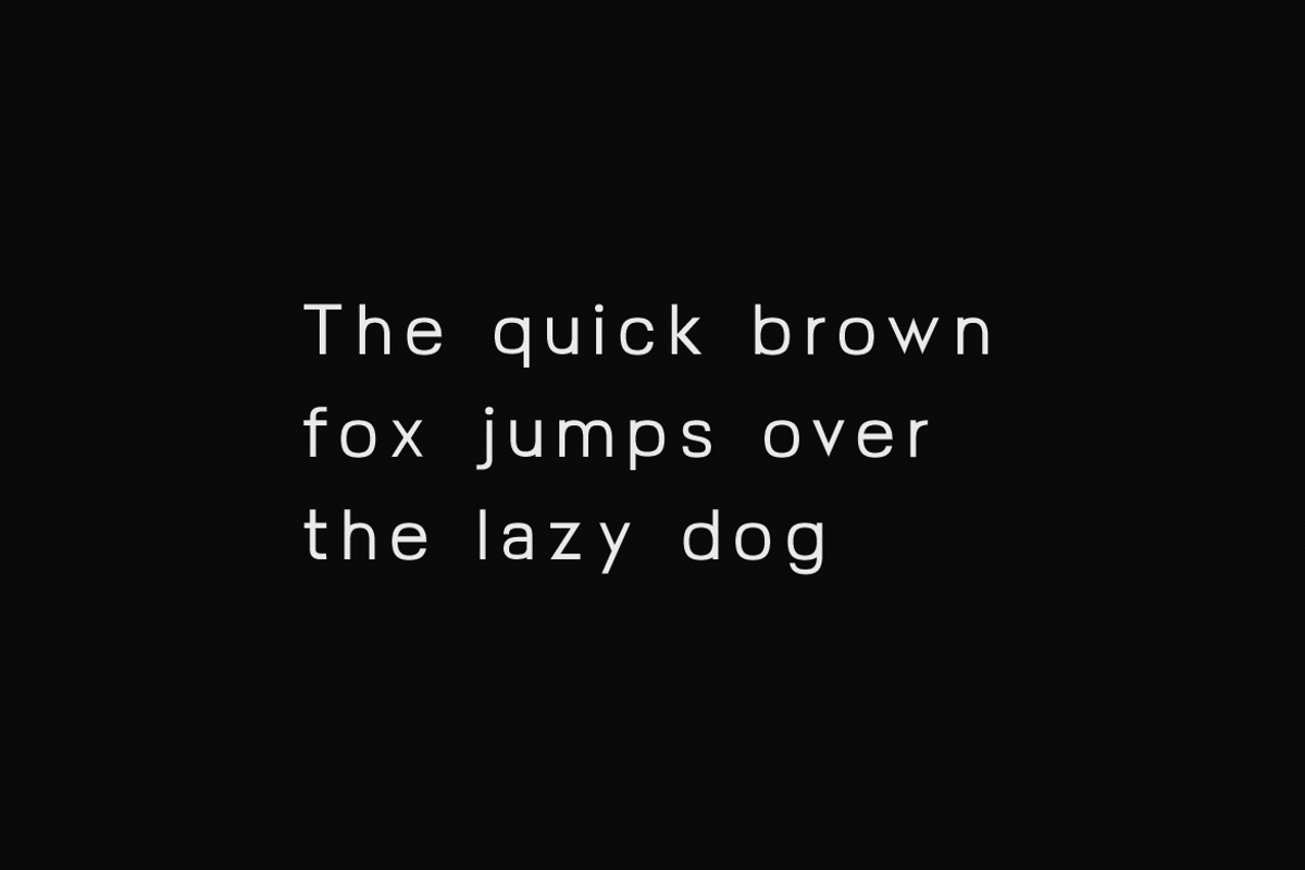 FOSLIN - Minimal Sans-Serif Typeface preview 5