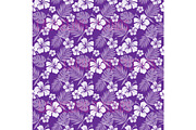 Hibiscus Digital Paper Background, a Pattern Graphic by Laureling Studios (Thumbnail 3 of 3)