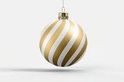 Christmas Ball Mock-up, a Product Mockup by zippypixelstudio (Thumbnail 8 of 10)