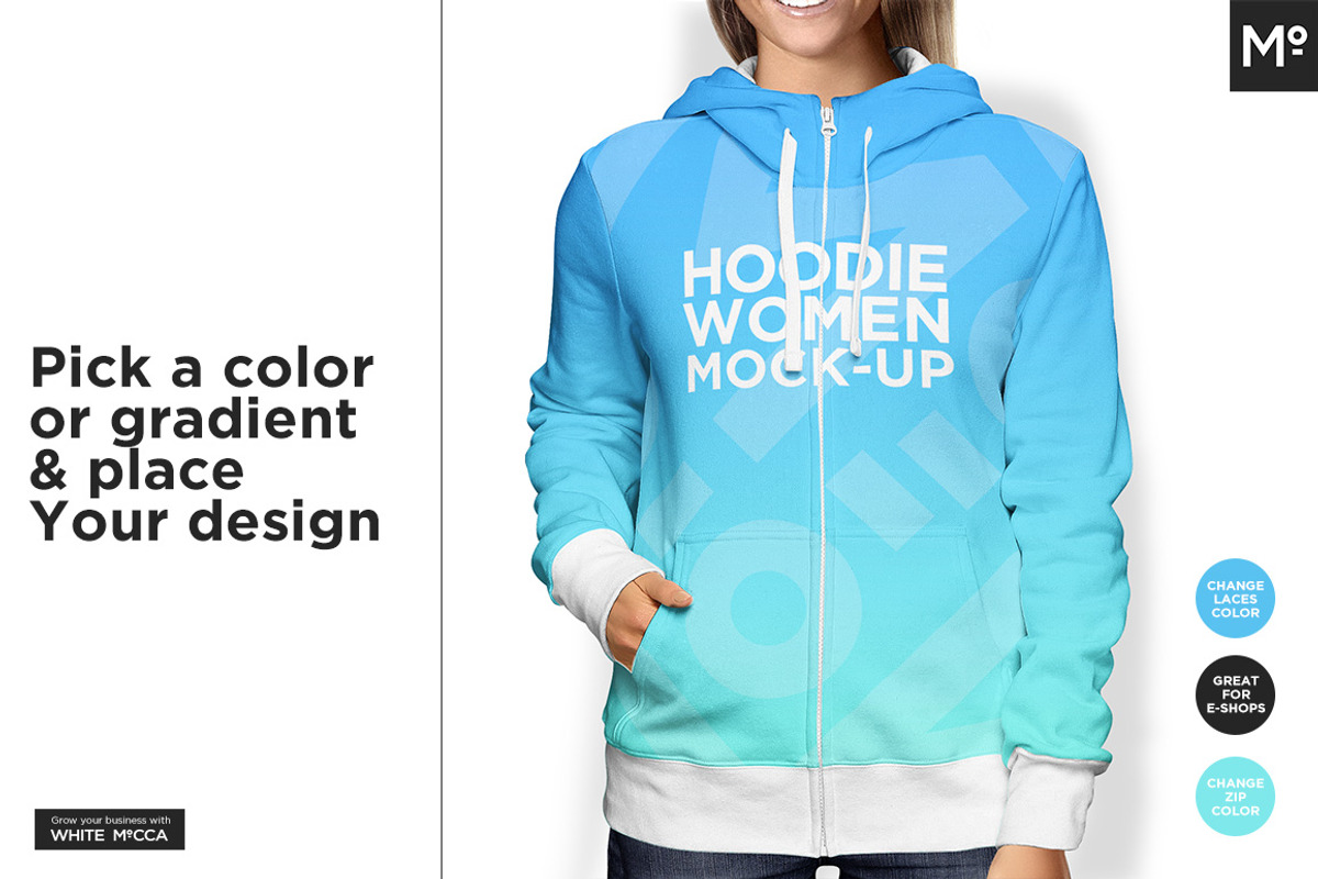 10xWomen & Men Hoodie Types Mock-ups, a Hoody Mockup by Mocca Mockups Store (Photo 8 of 15)