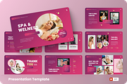 Spa Treatment PowerPoint Template, a Presentation Template by GraphauseProject (Thumbnail 1 of 6)