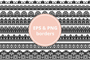 Lace brushes for AI and lace borders, a Brush Add-On by Sveta Aho (Thumbnail 3 of 3)