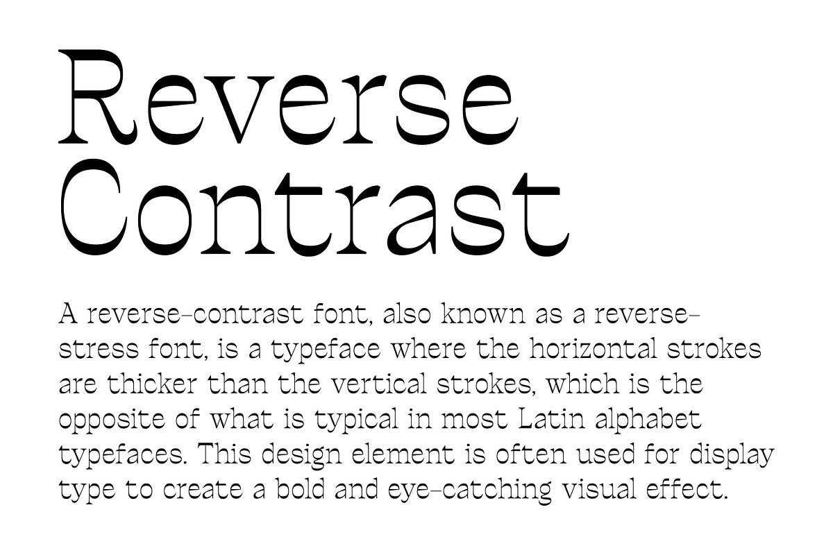 Ronders Reverse Contrast Font, a Serif Font by Genetype (Photo 2 of 10)